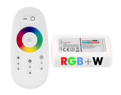 Controlador RGB+W/WW Tactil - 24A - M-Led