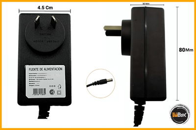 Fuente Switchingh Plastica Enchufable 9V-2A - Power Plus