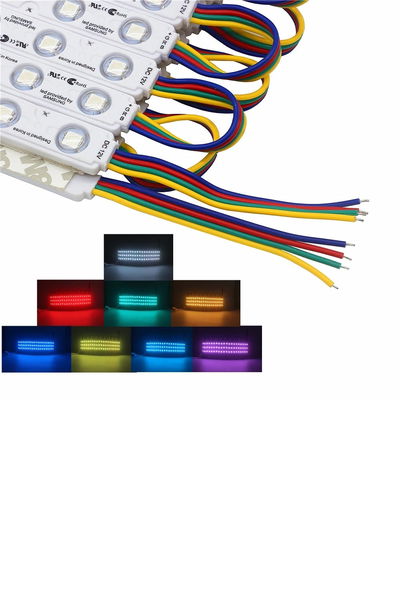 Modulo led RGB 7014 SMD - Super Brillante - 12V