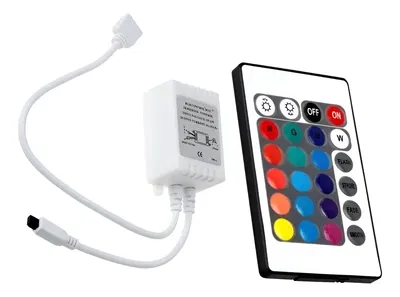 Controlador Caja Plastica 24 Keys RGB 6A - NDL