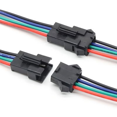 Juego Conector JST 4 pin cable RGB 4 hilos  