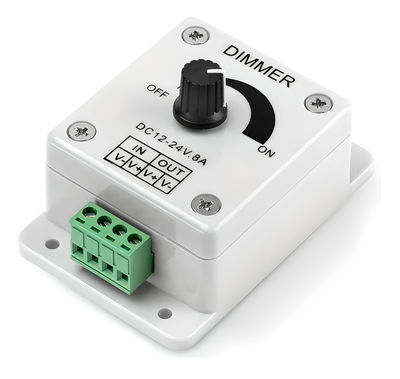 Dimmer PERILLA monocromatico 8A 12/24V - NDL
