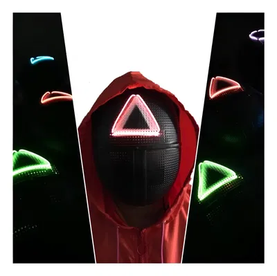 Mascara juego del calamar neon