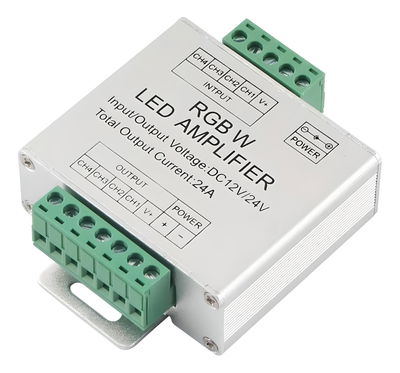Amplificador RGB+W 12V/24V - 24A - M-Led 