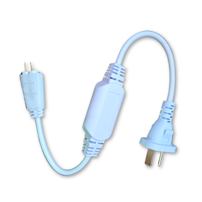 Enchufe Rectificador manguera Trasparente M-5630 - M-Led