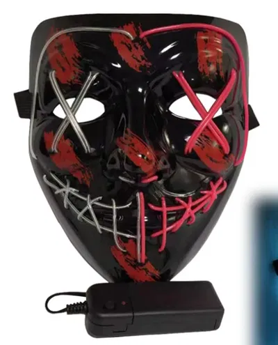 Mascara Halloween neon 