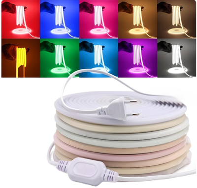 Kit Neon COB 10*6 Mm 20Mts 220v - M-Led