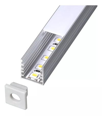 Perfil 200cm Aluminio APLICAR 14*8,5 Mm 