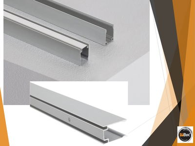 Perfil "U"Alum x 1 Metro P/neon 6*12mm - Fino