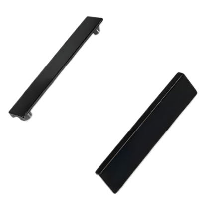 Tapa Extremo Zócalo Piso Tira Led Aluminio Tjx0550