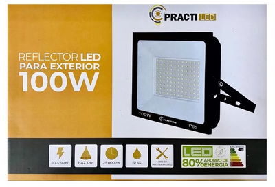 Reflector Led 100w Exterior Alta potencia - Practiled 