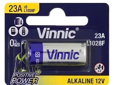 PIla Vinnic Alcalina 23A -12V/27Ma