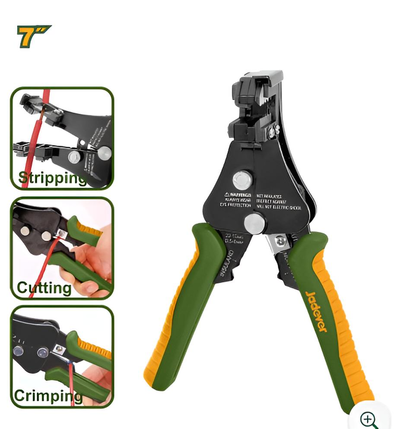 PELACABLES AUTOMATICO - 7 Pulgadas - 0.5 a 6mm2- JADEVER