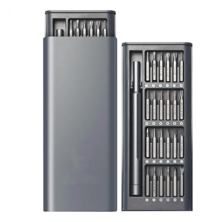 Kit Destornilladores 24 En 1 Punta Imán Acero Alta Calidad