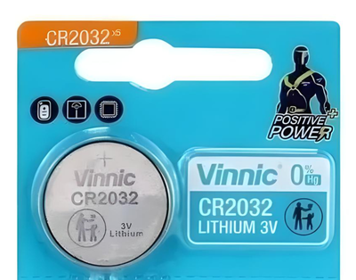 PIla Vinnic CR2032 Litio tipo Boton