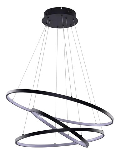 LAMPARA COLGANTE 3 CIRCULOS (40+60+80cM) DOBLE TEMPERATURA 120W SD-005