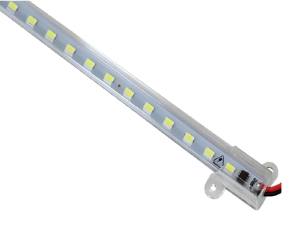 Perfil Aplicar Alum 72 Led - 50cm-220V  - M-Led
