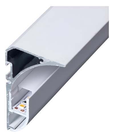 Perfil Aluminio Aplicar Esquinero Zocalo x 2 Mt&nbsp;- M-Led
