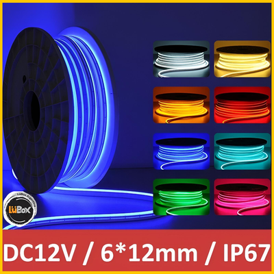Bobina Neon led 6*12mm - 50Mts - 12V - Saibox