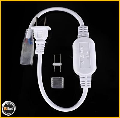 Kit Enchufe 7*14mm 220V + Tapa M-Led