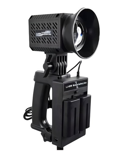 Iluminador De Mano Led Foto Rgb Bateria Luz Blanco/rgb