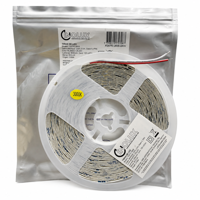 Tira Led SMD 2835 120 L/M Interior - 10Mts - 220V - Directo - Inolux