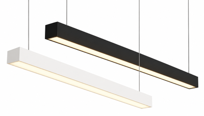 Lampara Liston Colgante Lineal Led 30w 120cm Con Tensor - Tuluz