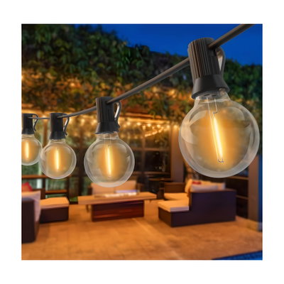 Guirnalda De Luces Exterior Tipo Vintage 15mts + 24 Lámparas