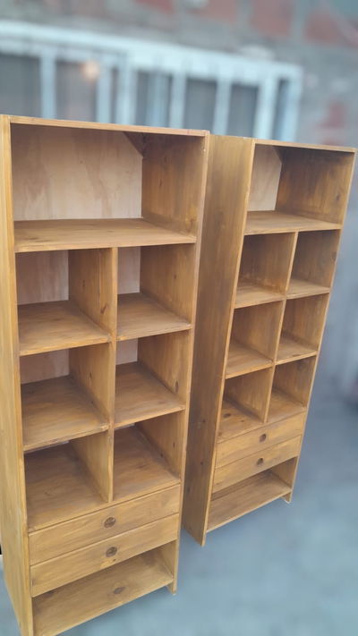 ROPERO PINTADO COLOR CAOBA