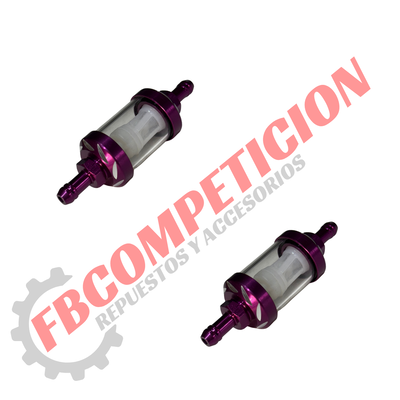 Filtro De Nafta Universal Anonizado (VIOLETA)