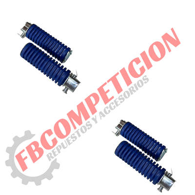 Pedalines Traseros Universal De Color (AZUL)