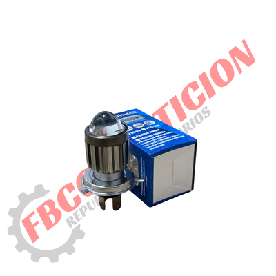  Foco Led Lupa H4 (AMIKO)