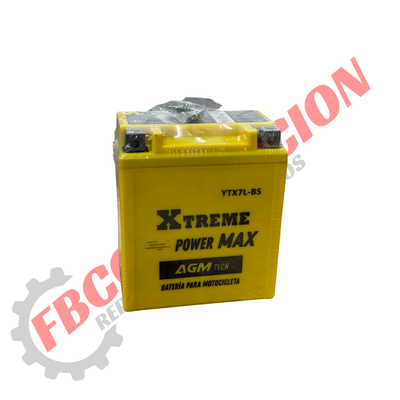 Batería YTX7L-BS (XTREME-POWERMAX) 