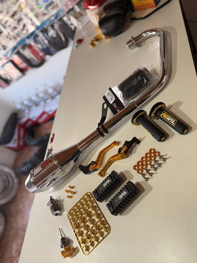 Combo Acce. C/Escape Para 150/125 Rx/S2/Titan/Cg/Ybr Etc