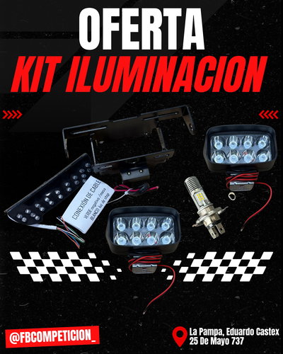 Kit De Iluminacion Completo Universal 