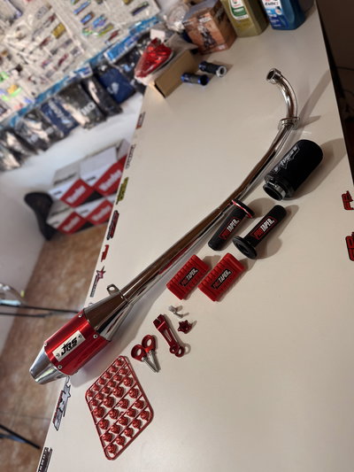 Combo Acce. C/Escape Economico Para 110/Wave/Biz/Crypton 