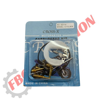 Reparación Carburador Smash/Bit 110 COMPLETO (Cross-X) 