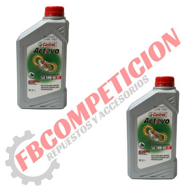 Aceite Castrol SAE 10W-40 ACTEVO 