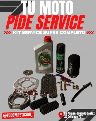 Kit De Service Completo Smash 110/Wave/Biz Etc