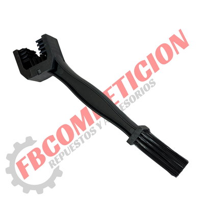 Cepillo Para Cadena Doble Punta Negro (Importado) 