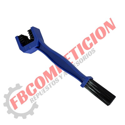 Cepillo Para Cadena Doble Punta Azul (Importado) 