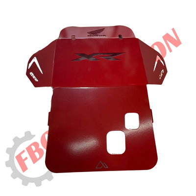 Cubre Carter Tornado/XRE Aluminio (ROJO) 