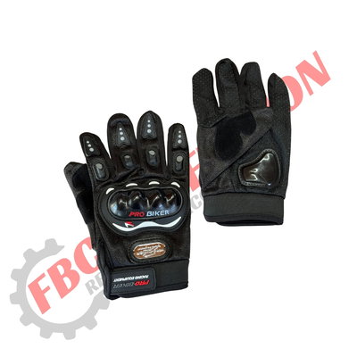 Guante Pro Biker Reforzado (NEGRO) 