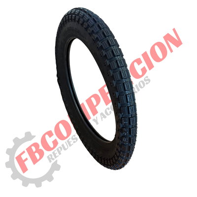 Cubierta 2.75 X 14 C/TACO 6 TELAS (Journey) 