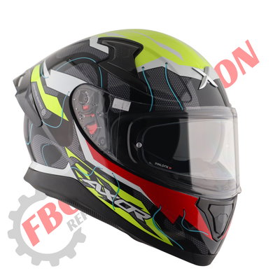 Casco Moto Integral Axor Apex Doble Visor Apto Pinlock