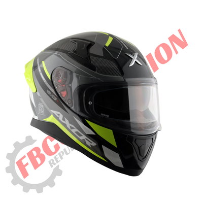 Casco Moto Integral Axor Apex Doble Visor Apto Pinlock