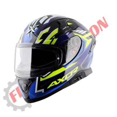 Casco Moto Integral Axor Apex Doble Visor Apto Pinlock