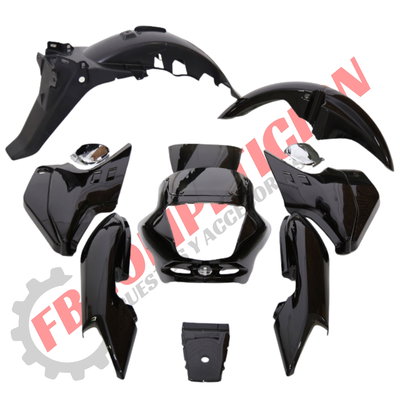 Kit De Plásticos Honda Storm Negro (TOUGH)