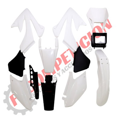 Kit De Plásticos Honda Tornado 250 Blanco (TOUGH)