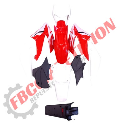 Kit De Plásticos XR 150L Con Calcos (Rojo) Pinnacle